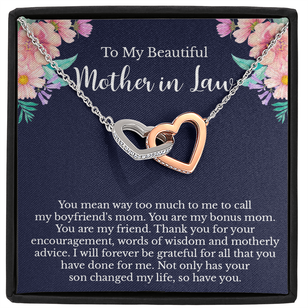 Mother in Law Necklace, Mother-In-Law Gift, Mom Gifts, Mother in