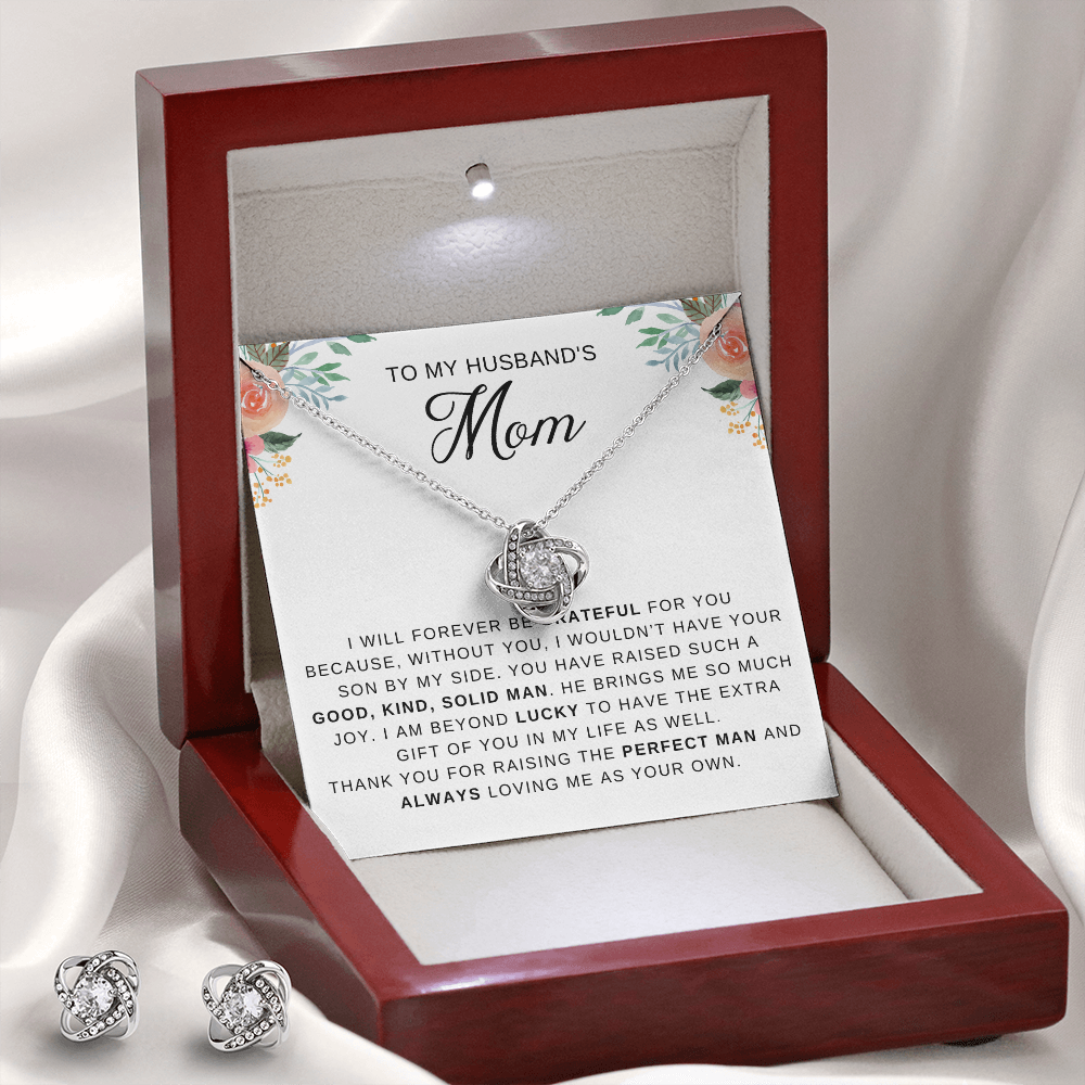 Mother in Law Mother's Day Necklace, Gift for Mother in Law for Birthday or Wedding, 14k