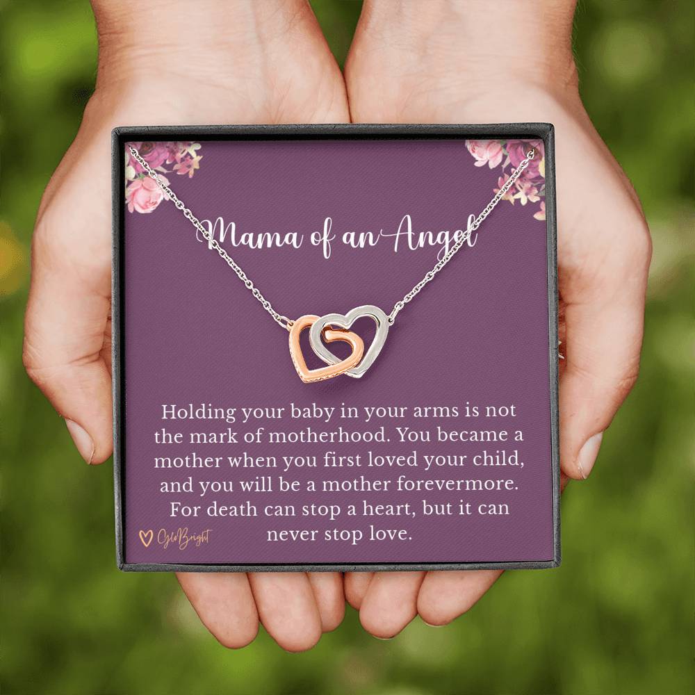 Miscarriage Gift for Pregnancy Loss of Child Memorial Necklace Keepsake 2045h