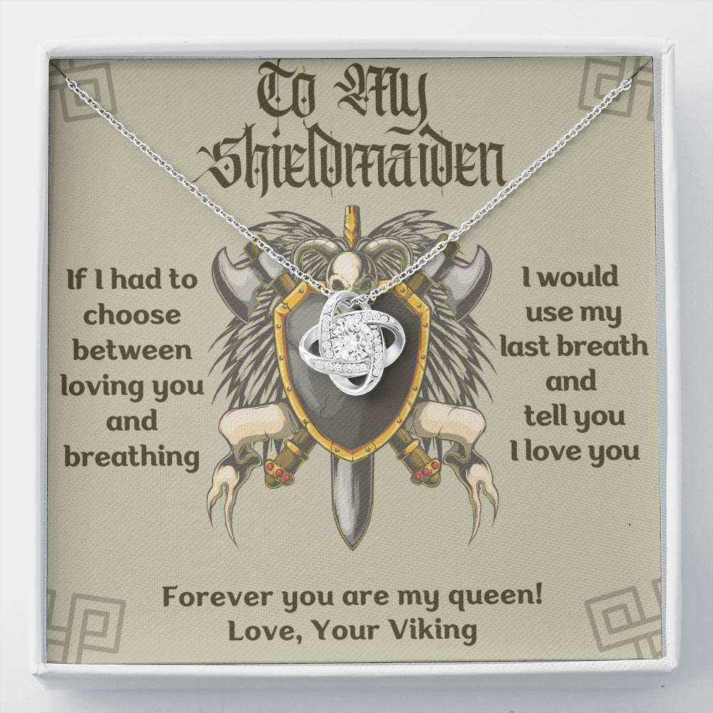 Shieldmaiden Gift, Shieldmaiden Necklace, Shieldmaiden Jewelry, Shieldmaiden Present