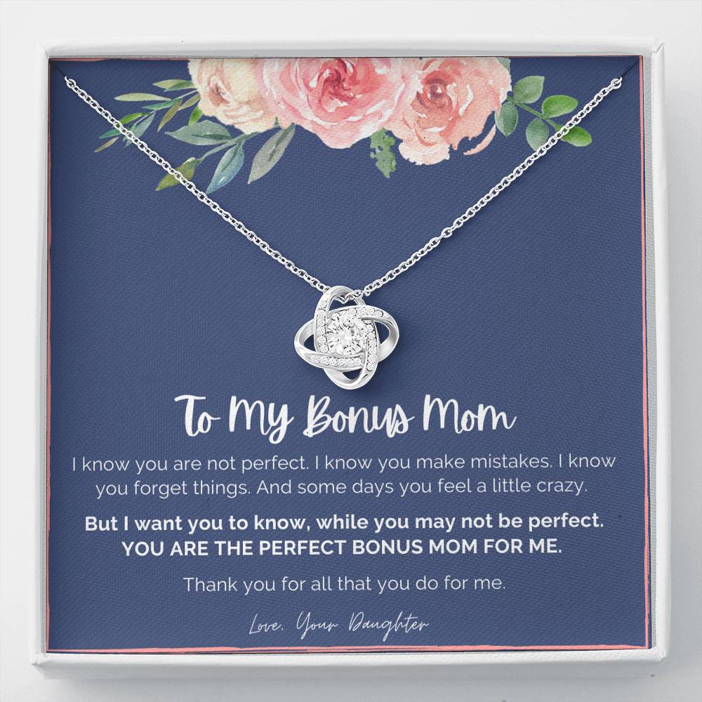 Bonus Mom Gift, Thank you Bonus Mom, Bonus Mom Mother's Day Gift, Step Mom Mother's Day Gift, Step Mom Gift, Bonus Mom Necklace