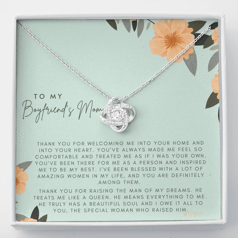 Globright For My Boyfriend's Mom Gift, Boyfriend's Mom Necklace Pendant, Boyfriend's Mom Birthday 2012b