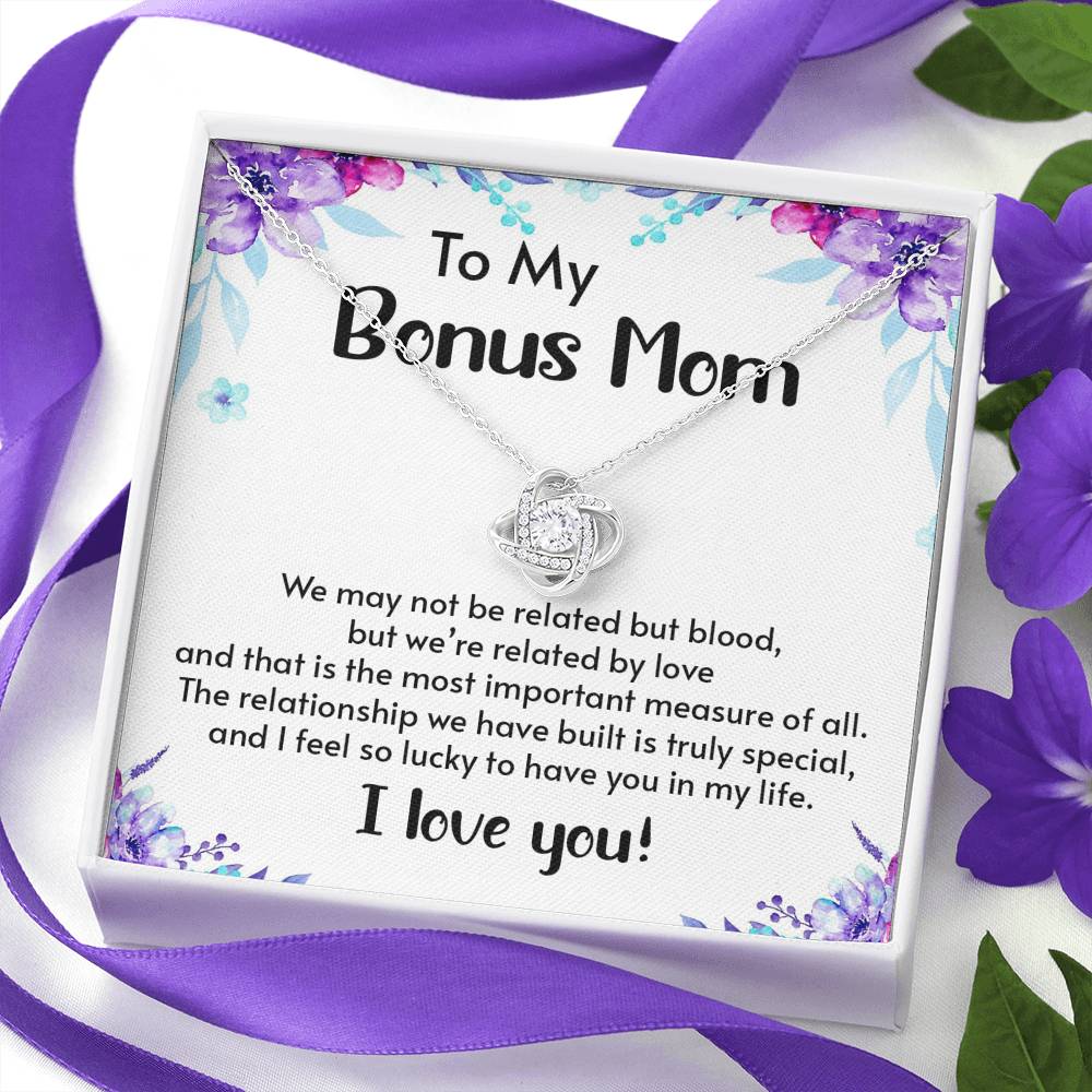 Bonus Mom Necklace Step Mom Gift Bonus Mom Gift Bonus Mom