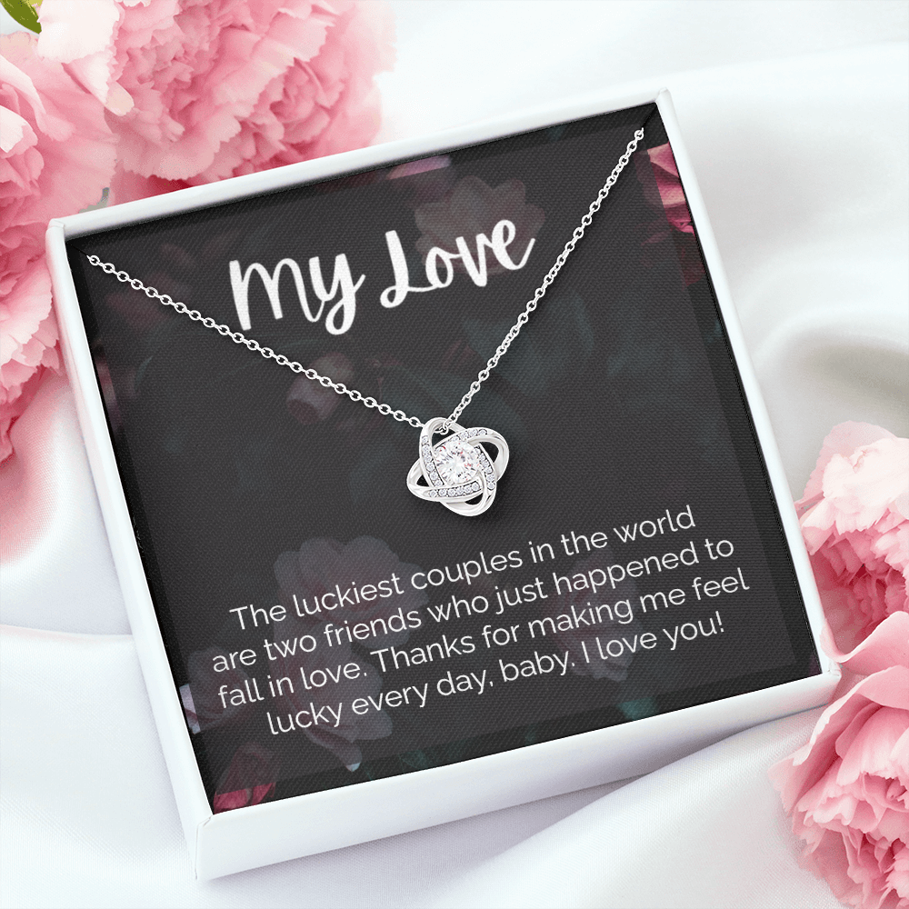 Heart Necklace Gift for Wife Gift for Girlfriend To my Soulmate I Love You  -N388 | eBay