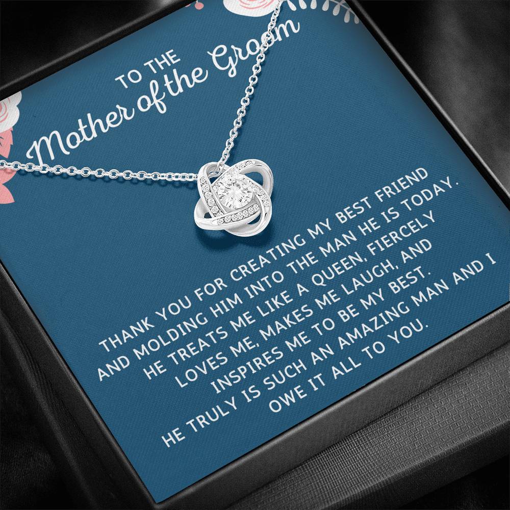 Mother of the Groom Gift from Bride Necklace