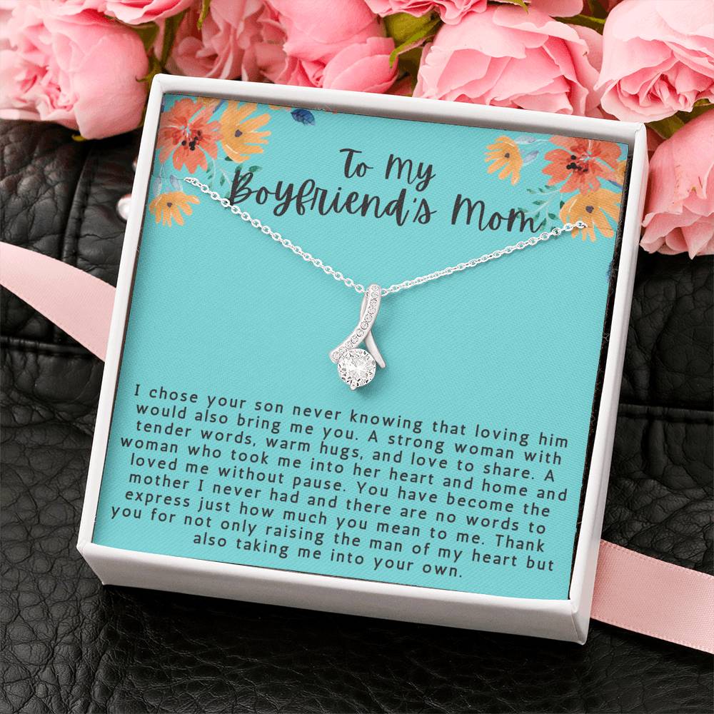 Boyfriend's Mom Lovely Heart Necklace – 4Lovebirds