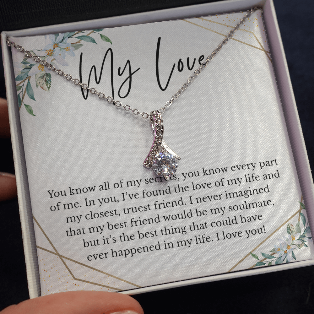 To My Girlfriend Necklace, Valentines Day Gift, Girlfriend Gifts, Birthday  Gifts | eBay