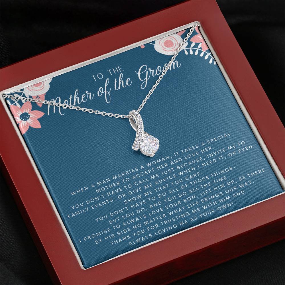 Future Mother in Law Gift Wedding Gift, Mother of the Groom Wedding Gift, Mother of the Groom Wedding Necklace