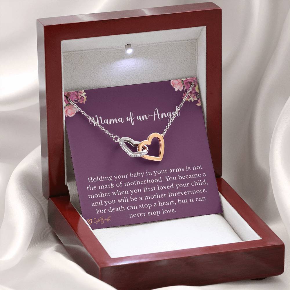 Miscarriage Gift for Pregnancy Loss of Child Memorial Necklace Keepsake 2045h