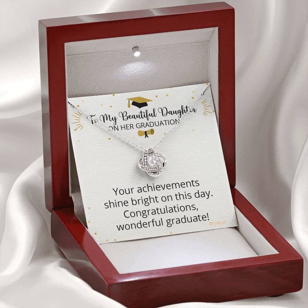 Graduation Gift Necklace for Her from Parents, High School Graduation Gift for Her, College Graduation Gift for Her 3010i